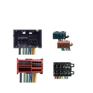 Conjunto conectores ISO-OEM Fiat, Alfa, Jeep Conjunto conectores ISO-OEM Fiat, Alfa, Jeep