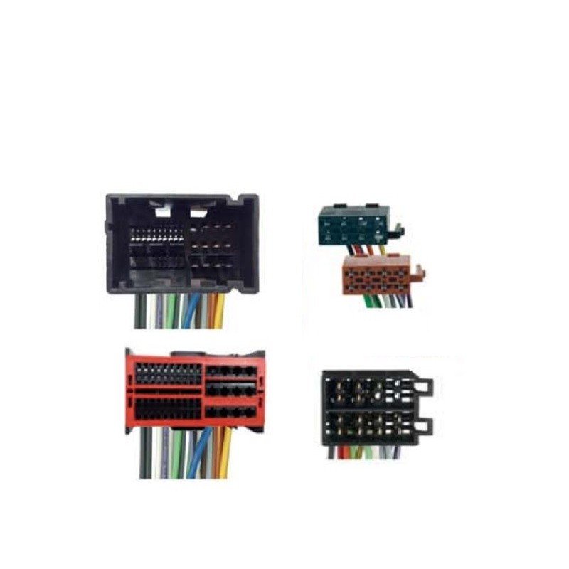 Conjunto conectores ISO-OEM Fiat, Alfa, Jeep