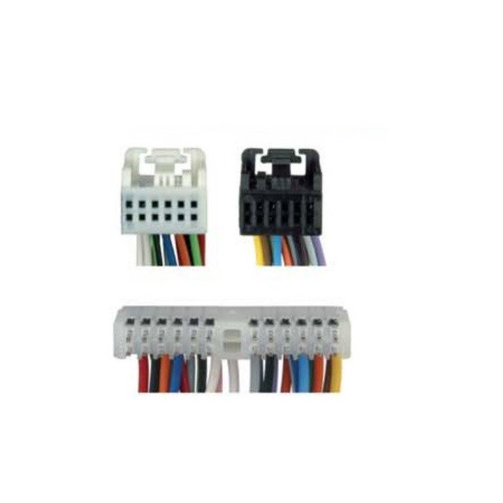 Conjunto conectores auxiliares BMW, Citroen, Ford, Mercedes, Peugeot, Seat, Volkswagen