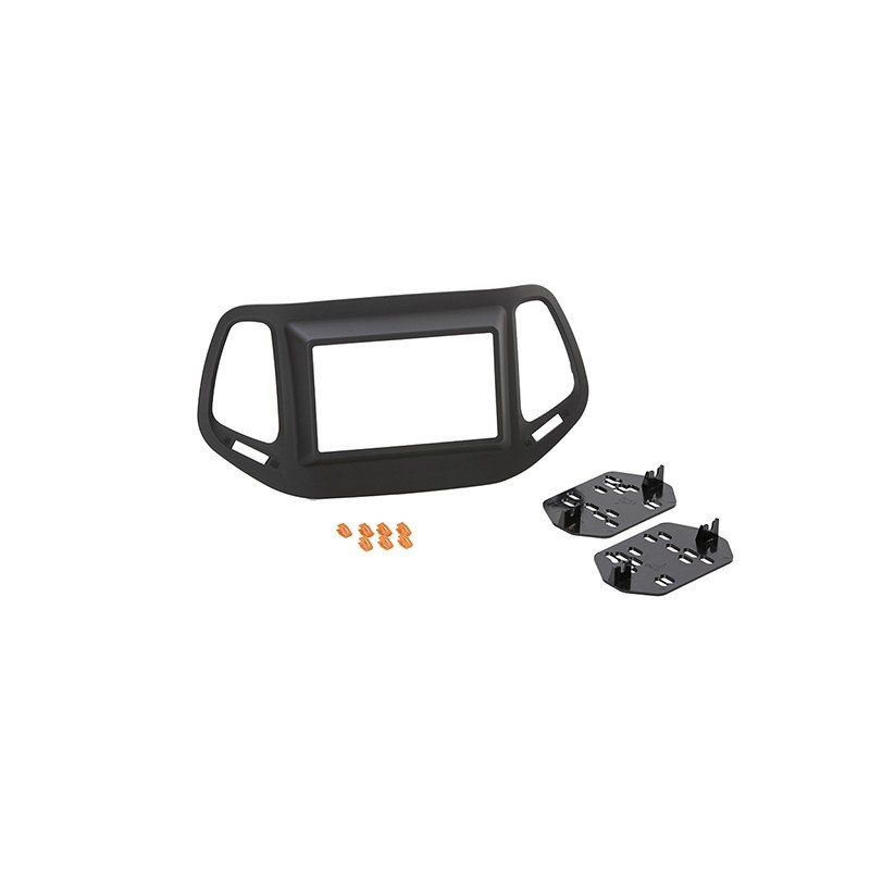 Soporte doble DIN auto-radio JEEP