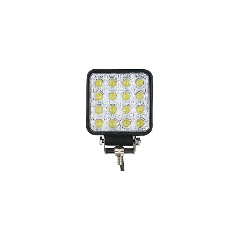 Faro de trabajo cuadrado de 16 LED OSRAM Faro de trabajo cuadrado de 16 LED OSRAM