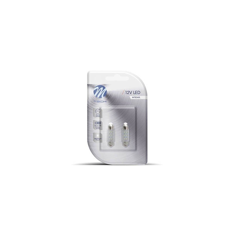 Blíster 2 lámparas LED C5W