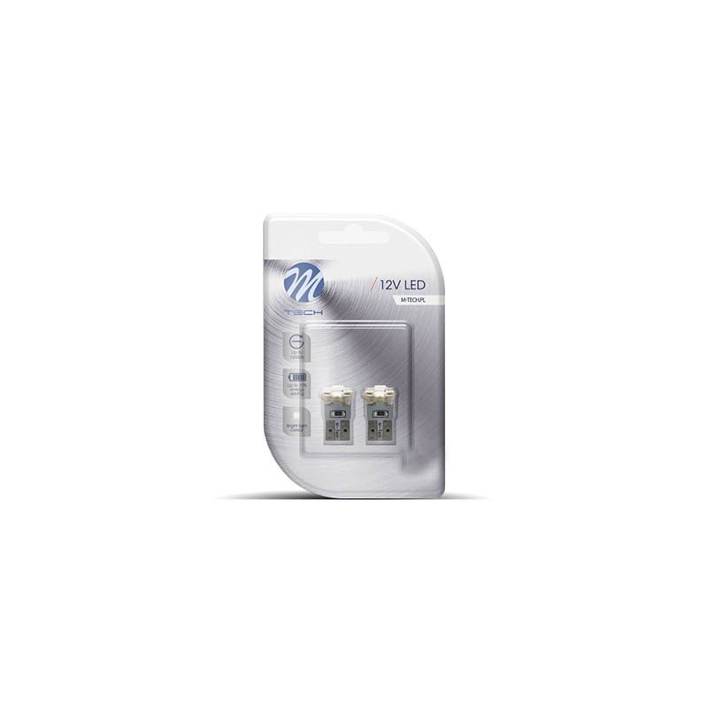 Blíster 2 lámparas 2 LEDs