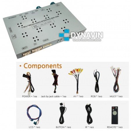 LAND ROVER INTOUCH CONTROL 8" y 10" - INTERFACE MULTIMEDIA DYNALINK