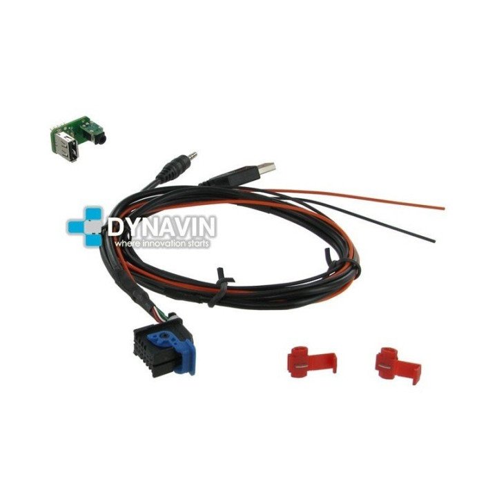 CONECTOR USB Y AUXILIAR - INTERFACE PARA ALFA ROMEO, FIAT Y LANCIA