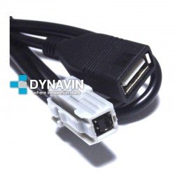 CONECTOR USB 80cm - INTERFACE USB ADD PARA TOYOTA, MAZDA, SUBARU, LEXUS...