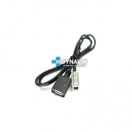 CONECTOR USB 80cm - INTERFACE USB ADD PARA TOYOTA, MAZDA, SUBARU, LEXUS...