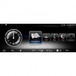 MERCEDES CLASE A/B/CLA/GLA NTG 5.0/5.1 (+2015) - ANDROID 10,25”