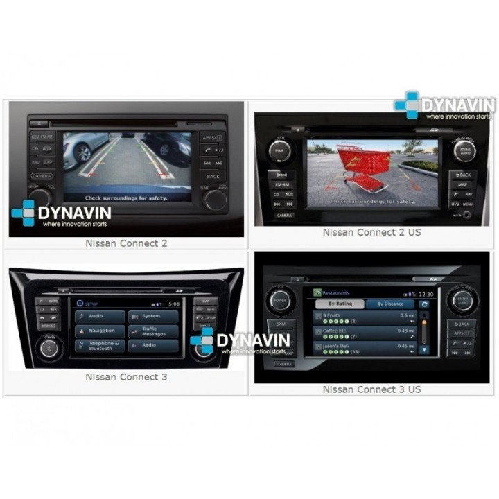 NISSAN CONNECT 1, 2, 3 GEN. - CONECTOR PARA INSTALAR CAMARA TRASERA