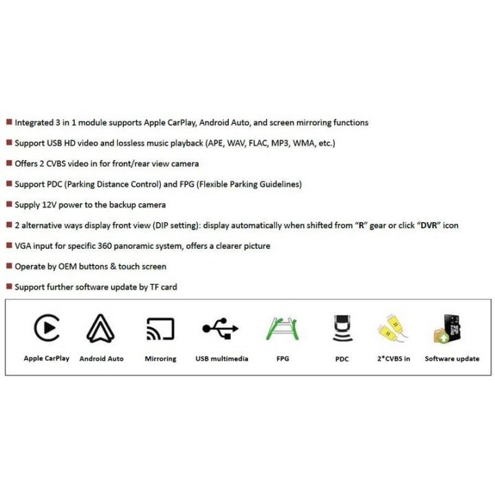 VW, SKODA, SEAT, PORSCHE... MIB/MIB2 (CON CD EN GUANTERA) - CAR PLAY, CAMARA TRASERA