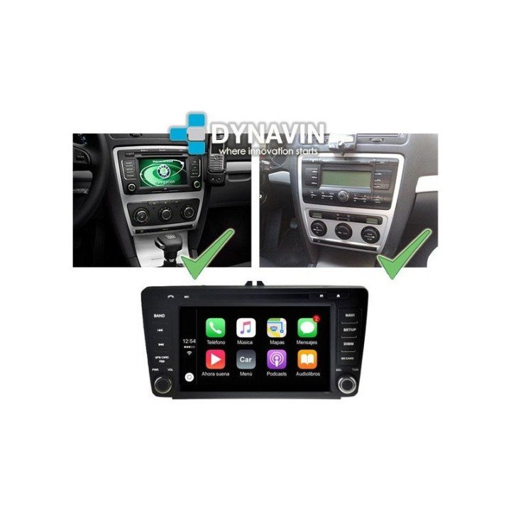 SKODA OCTAVIA II (2004-2013) - ANDROID