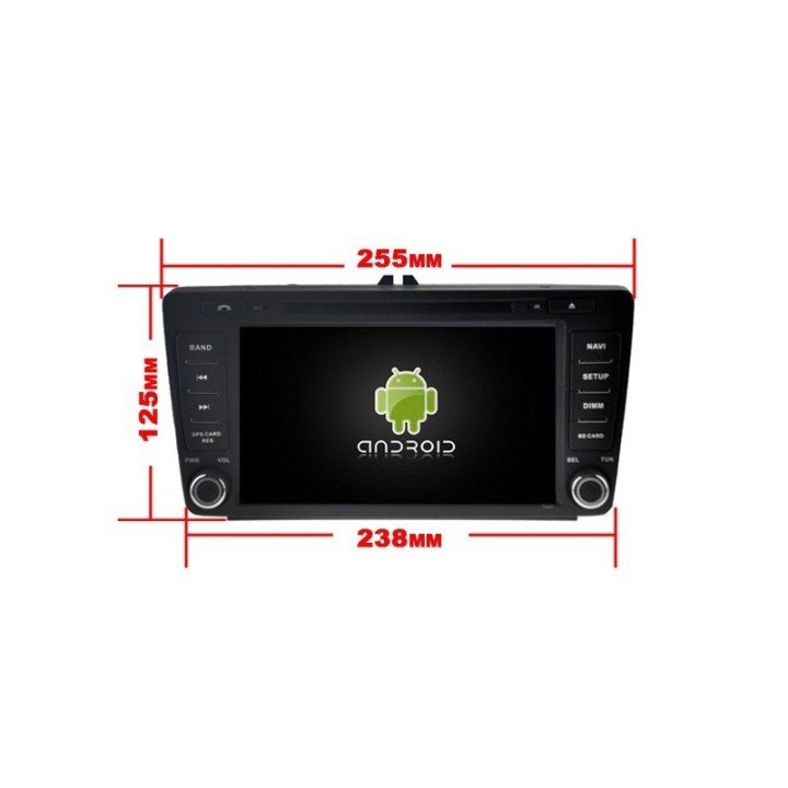 SKODA OCTAVIA II (2004-2013) - ANDROID