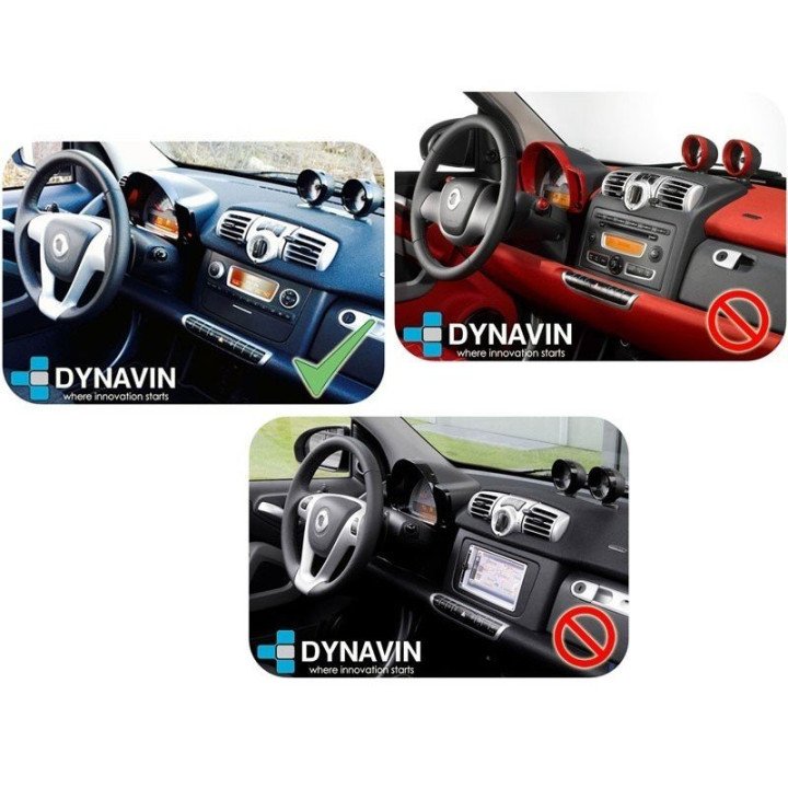 SMART FOR TWO W451 (RESTYLING +2010) - ANDROID