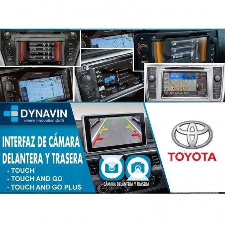 TOYOTA, SUBARU, SCION. TOUCH, TOUCH AND GO, PLUS (+2010) - INTERFACE, CONECTOR PARA CAMARA TRASERA Y DELANTERA