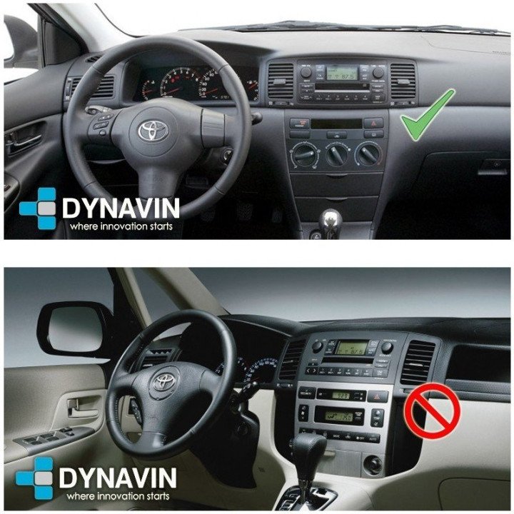 TOYOTA COROLLA (2000-2006) - MEGANDROID