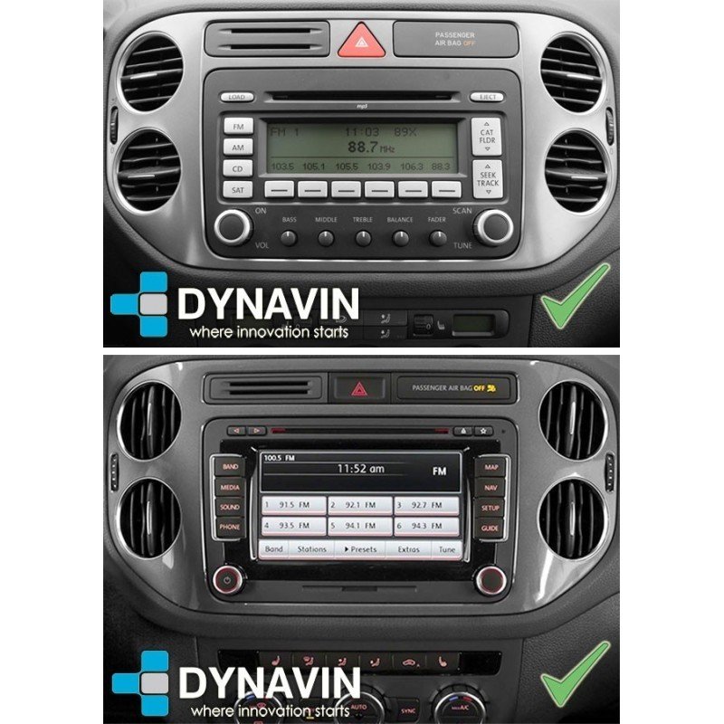 VW TIGUAN (+2006) - MEGANDROID VW TIGUAN (+2006) - MEGANDROID