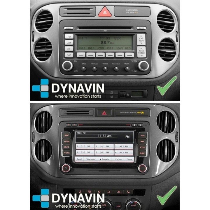 VW TIGUAN (+2006) - MEGANDROID