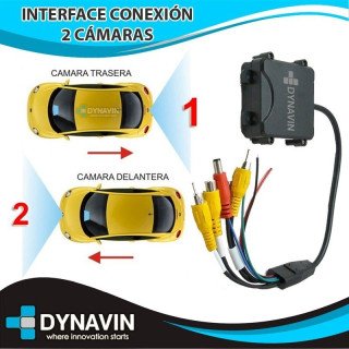 UNIVERSAL HQ (v.2) - 2 CÁMARAS INTERFACE CONTROL CAMARA TRASERA + DELANTERA