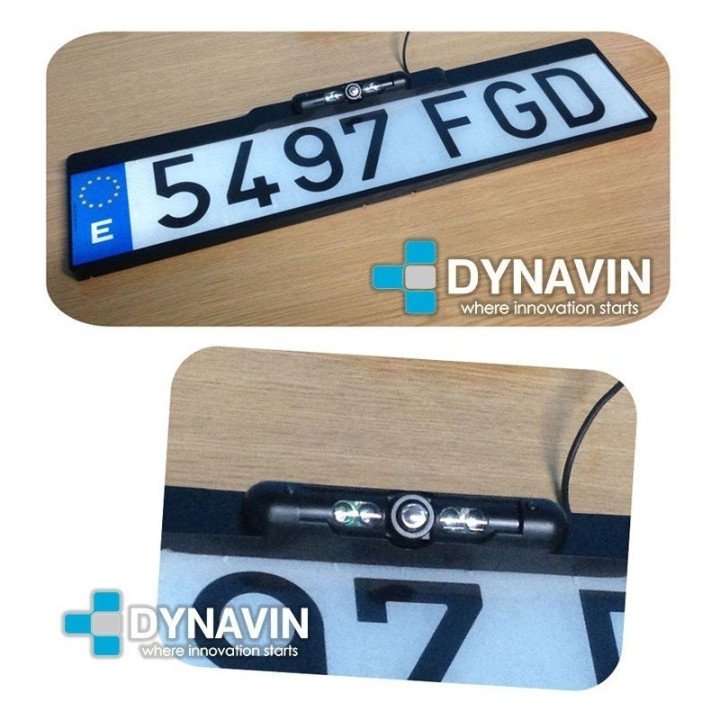 TIPO 25 - SOPORTE DE MATRICULA CON CAMARA TRASERA UNIVERSAL