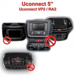 ALFA, FIAT, JEEP, DODGE UCONNECT 7 - INTERFACE MULTIMEDIA