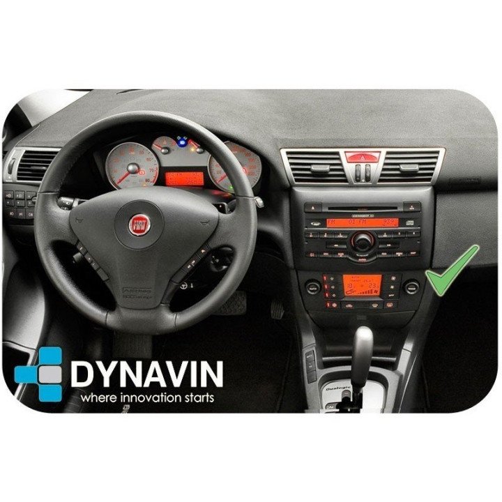 FIAT STILO (2001-2010) - 2DIN GPS HD USB SD DVD BLUETOOTH