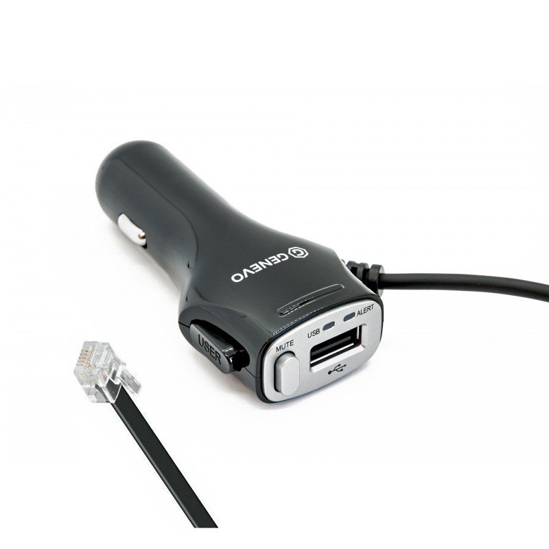 Genevo Cable alimentación mechero SmartCord Genevo MAX Genevo Cable alimentación mechero SmartCord Genevo MAX