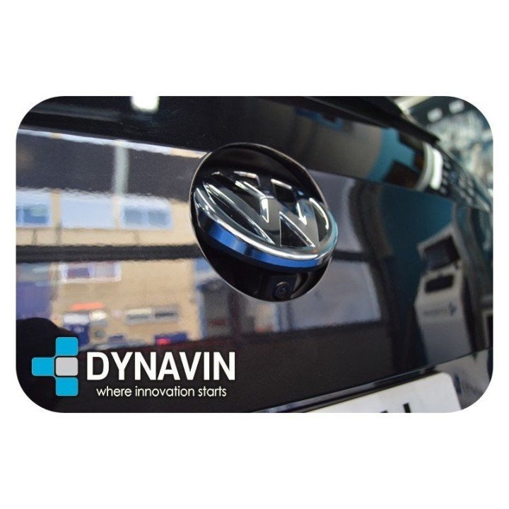 Dynavin VW700. VOLKSWAGEN GOLF 7 - EMBLEMA MOTORIZADO. CÁMARA TRASERA OCULTA A TODO COLOR