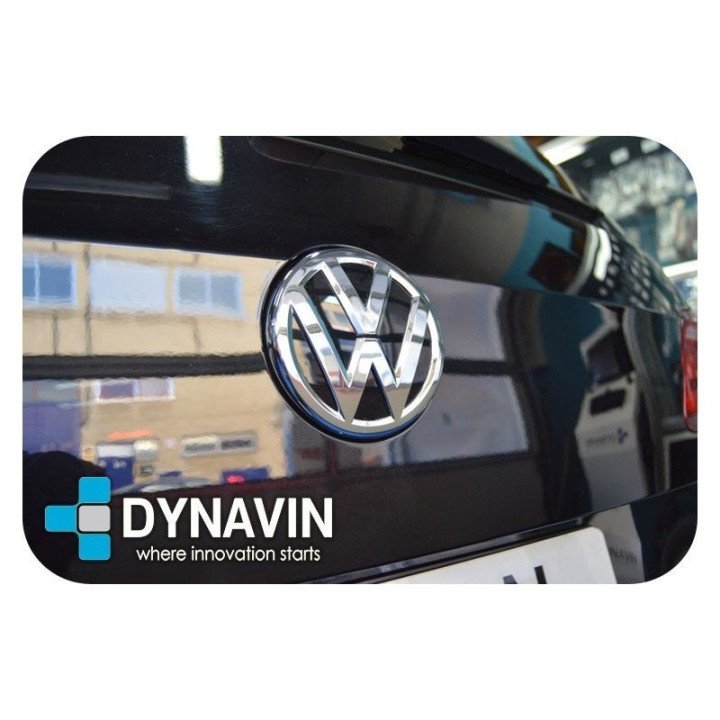Dynavin VW700. VOLKSWAGEN GOLF 7 - EMBLEMA MOTORIZADO. CÁMARA TRASERA OCULTA A TODO COLOR