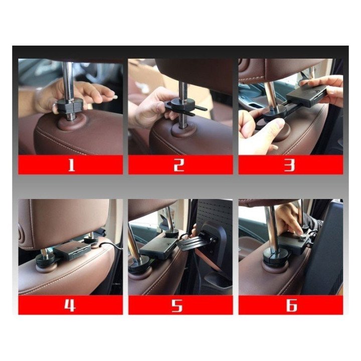 PANTALLA TÁCTIL 10,1" HD, CD*, DVD*, USB, SD. DIGITAL CABECEROS CON SEGURIDAD ACTIVA