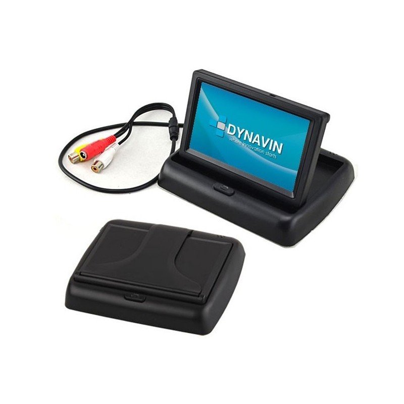 MONITOR 4,3" AV IN + CAM IN (ABATIBLE MANUAL) MONITOR 4,3" AV IN + CAM IN (ABATIBLE MANUAL)
