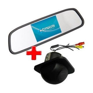 PACK RETROVISOR 4,3" + CAMARA TRASERA DVN-1016 CAM