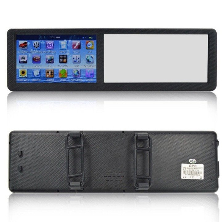 RETROVISOR GPS PANTALLA TACTIL 5" Y BLUETOOTH