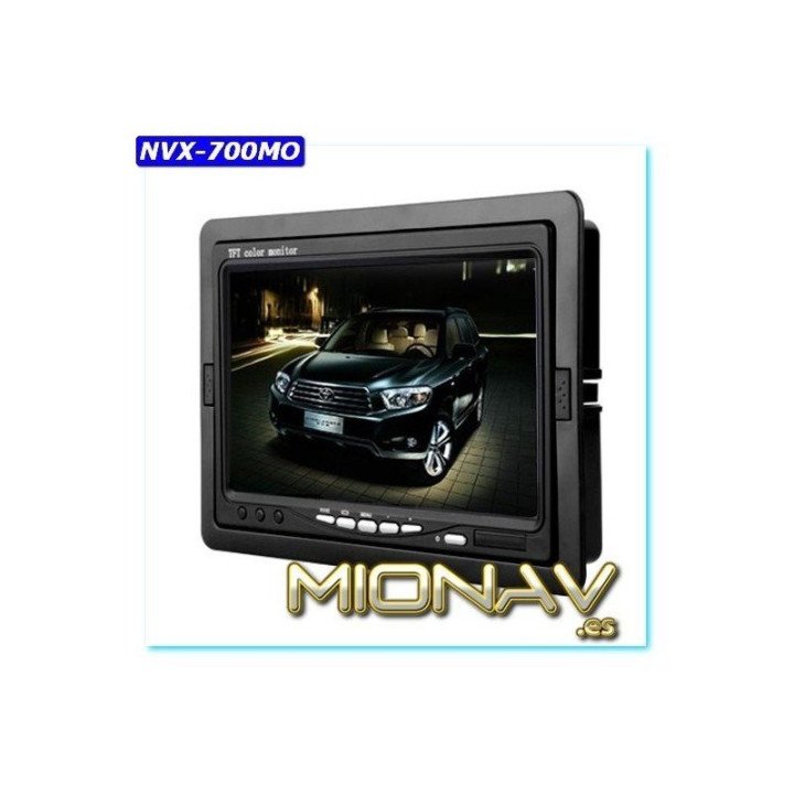 MONITOR 7": AV IN + CAM IN