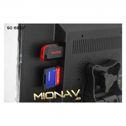 MONITOR 7": AV IN + CAM IN. SD, USB