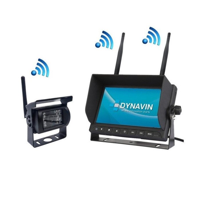 SISTEMA DE APARCAMIENTO PROFESIONAL SIN CABLES: MONITOR Y CAMARA TRASERA