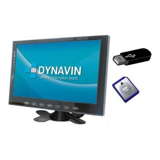 MONITOR 9": AV IN + CAM IN. SD, USB
