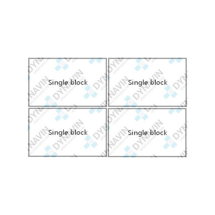 MONITOR 9": 4 x AV IN (1 CAM IN). QUAD PLUS