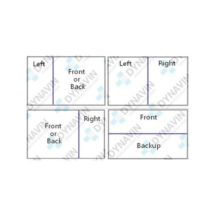 MONITOR 9": 4 x AV IN (1 CAM IN). QUAD PLUS