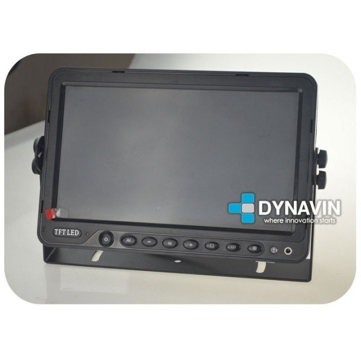 MONITOR 9": 4 x AV IN (1 CAM IN). QUAD PLUS