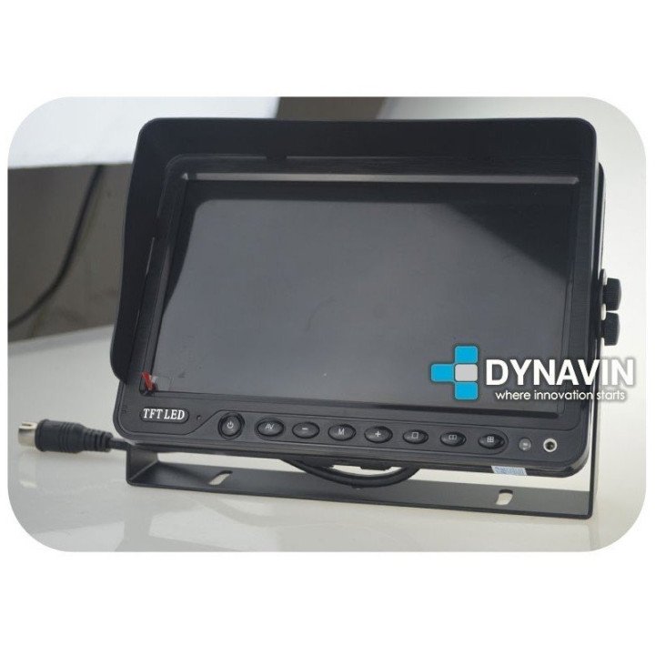 MONITOR 9": 4 x AV IN (1 CAM IN). QUAD PLUS