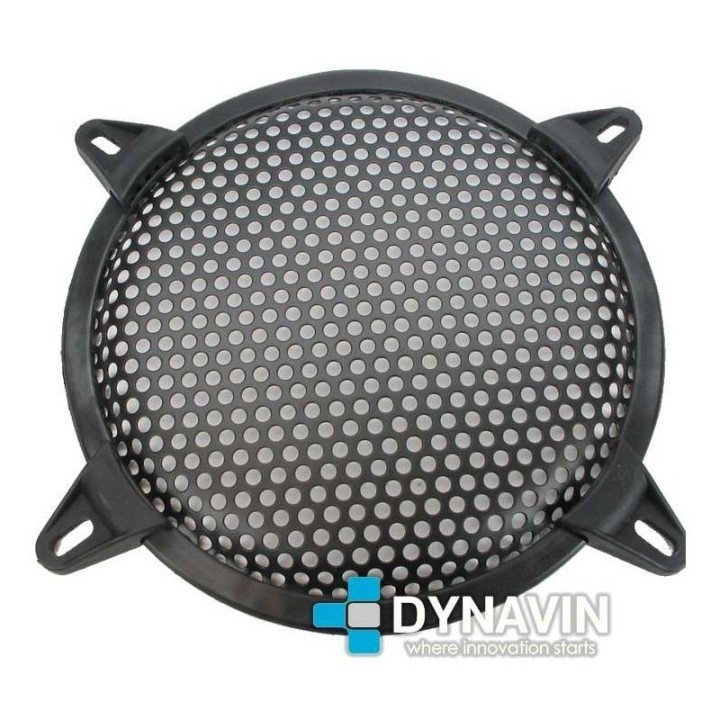 TA-Innovation-REJILLA DE ALTAVOZ. METÁLICA CON BORDE ENGOMADO. CUERPO NEGRO. PRECIO UNITARIO (NO PAREJA)