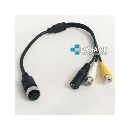 ADAPTADOR, CONVERSOR 4PIN PRO (MACHO) A RCA (HEMBRA)