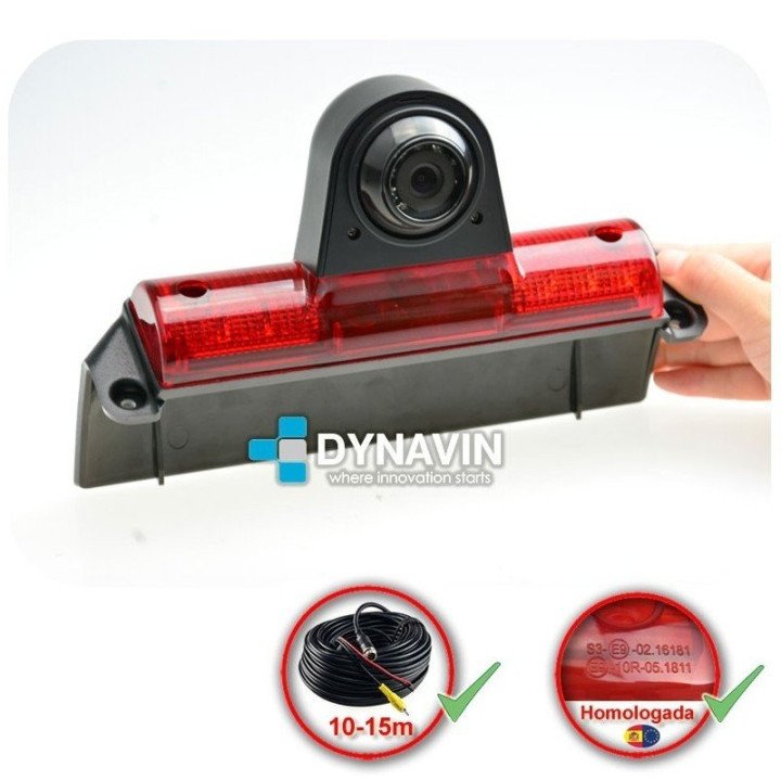 DYNAVIN-CHEVROLET - LUZ DE FRENO SUPERIOR. CÁMARA TRASERA DE APARCAMIENTO. A TODO COLOR