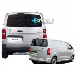 DYNAVIN-CITROEN, PEUGEOT, TOYOTA - LUZ DE FRENO SUPERIOR. CÁMARA TRASERA DE APARCAMIENTO. A TODO COLOR