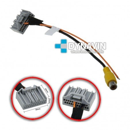 DYNAVIN-HONDA CONECTOR PARA CAMARA TRASERA