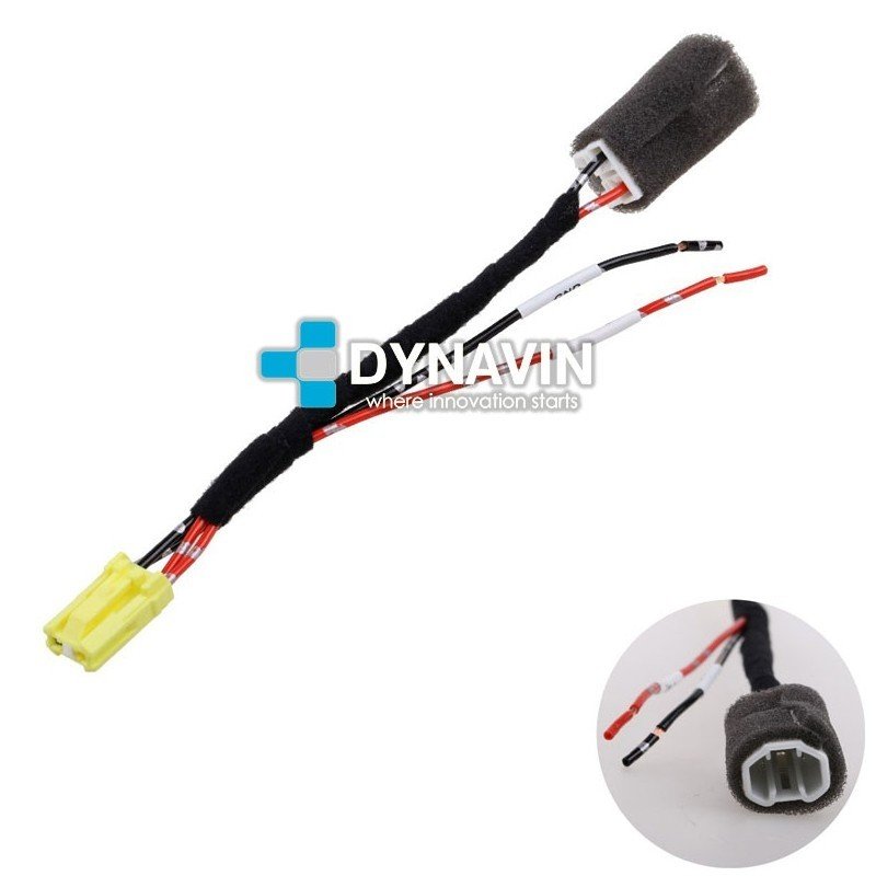DYNAVIN-HONDA, TOYOTA CONECTOR PARA CAMARA TRASERA DYNAVIN-HONDA, TOYOTA CONECTOR PARA CAMARA TRASERA