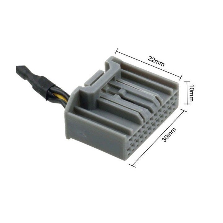 DYNAVIN-HONDA CONECTOR PARA CAMARA TRASERA