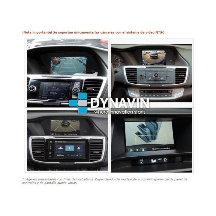 DYNAVIN-HONDA i-MID 8" NO TOUCH - CONECTOR PARA INSTALAR CAMARA TRASERA