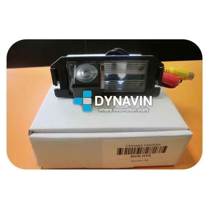DYNAVIN-HYUNDAI I30 (+2007): CÁMARA TRASERA A TODO COLOR Y LINEAS GUIA DE ASISTENCIA PARA HUECO DE LUZ