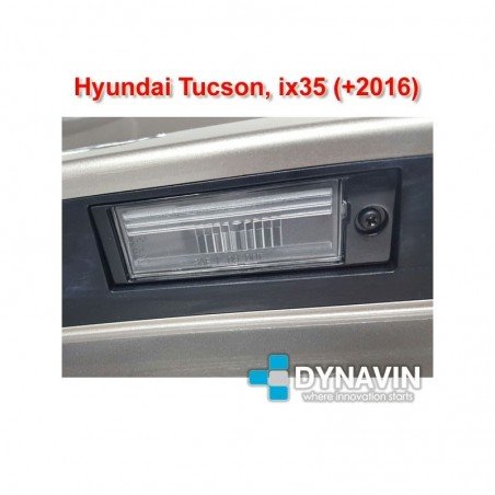 DYNAVIN-HYUNDAI ix35, TUCSON (+2016): CÁMARA TRASERA DE APARCAMIENTO A TODO COLOR Y LINEAS GUIA DE ASISTENCIA